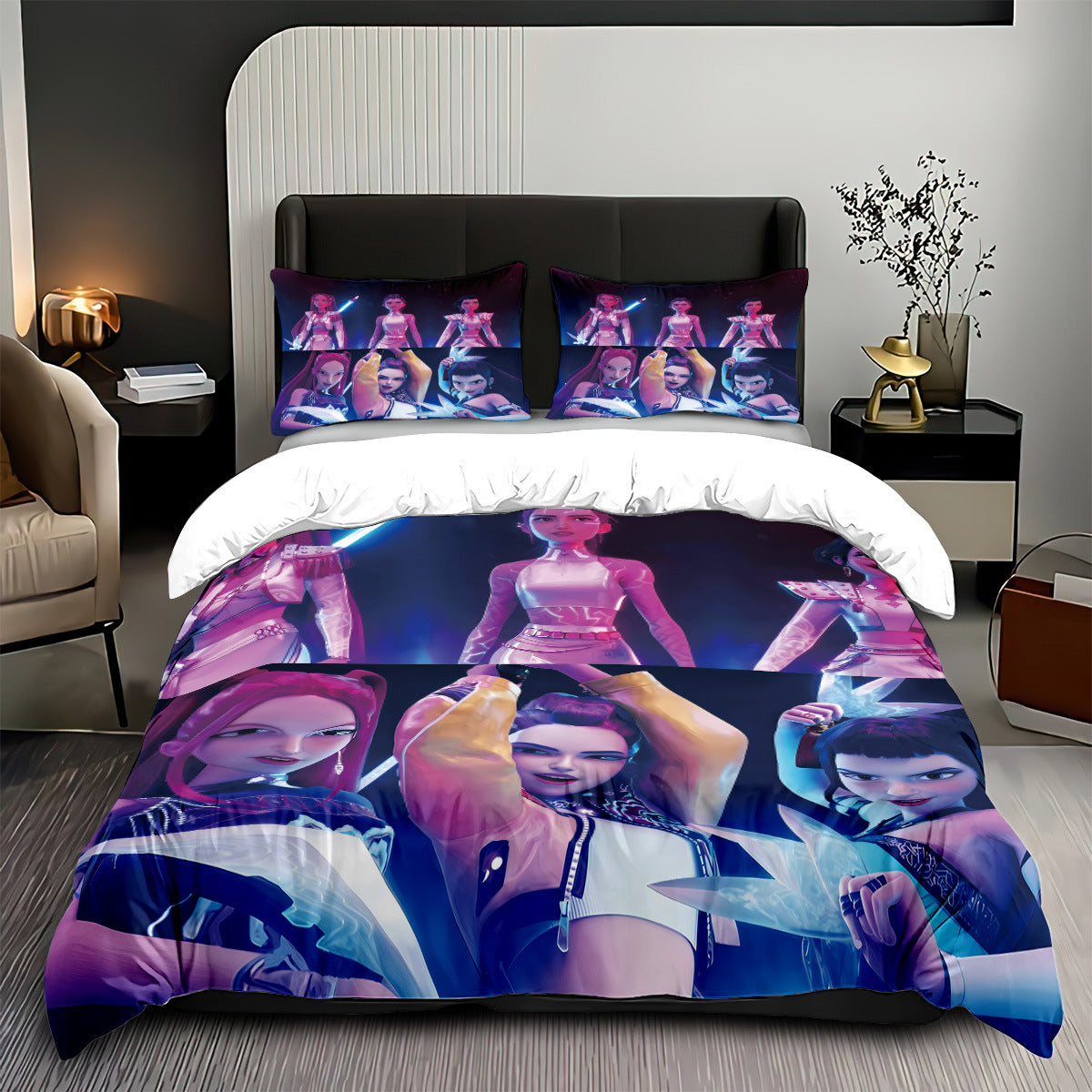 Digital Print Cartoon Gaming A147