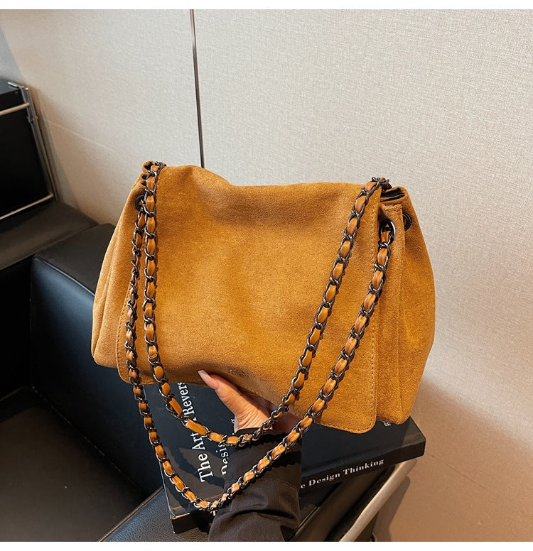 Large Capacity PU Chain Tote Bag | Crossbody Shoulder Bag for Women A71