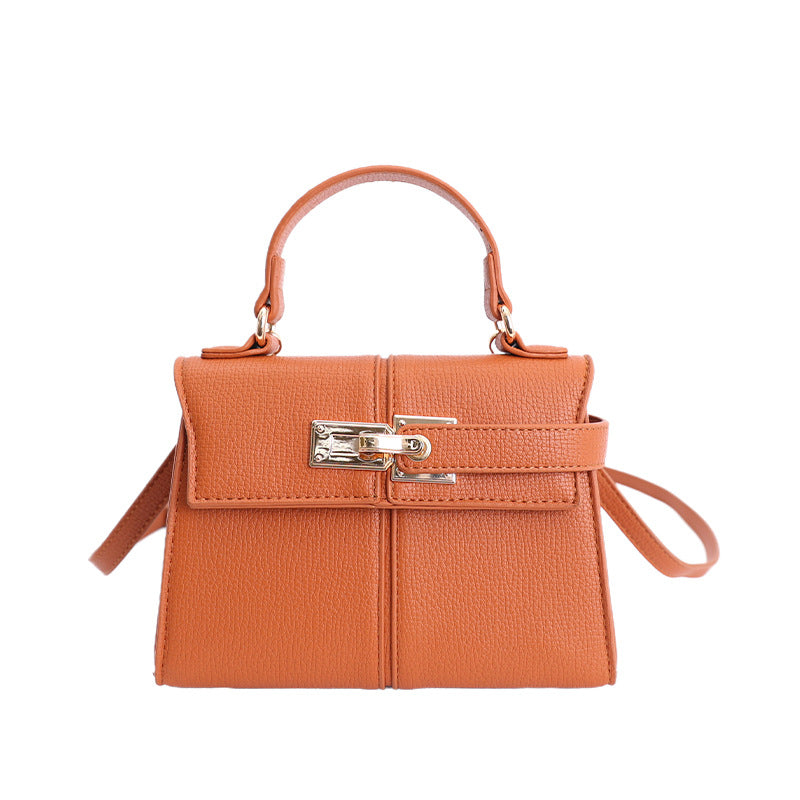 Classic Kelly Lock Bag for Women | PU Leather Crossbody Shoulder Bag A44