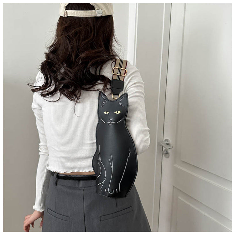 Cat Shaped Sling Bag for Women | Korean Style Shoulder Bag A10