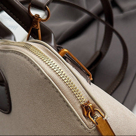 Retro Satchel Bag for Women | PU Leather Commuter Handbag Charm A40