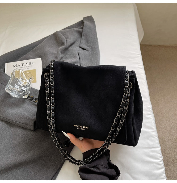 Large Capacity PU Chain Tote Bag | Crossbody Shoulder Bag for Women A71