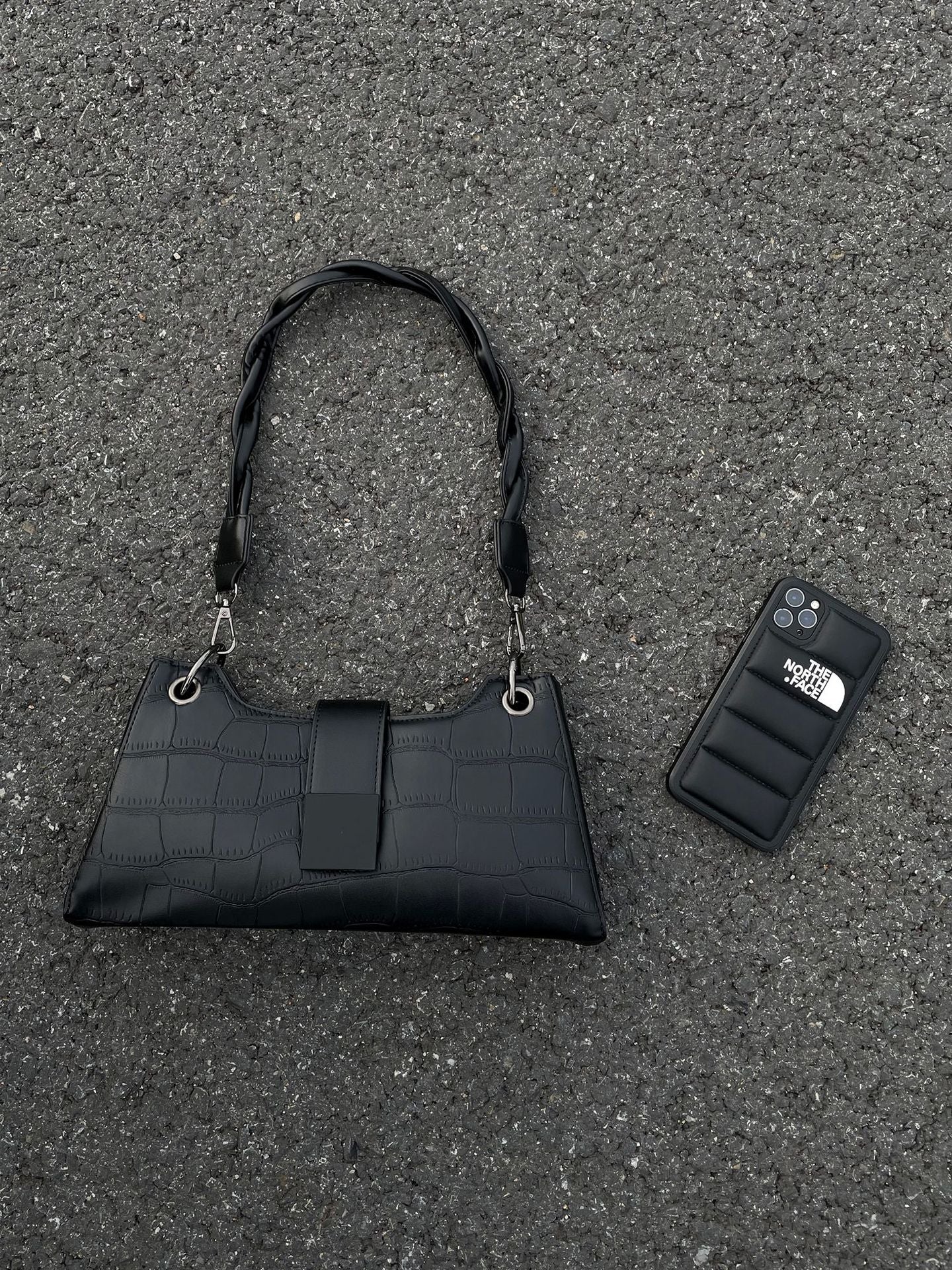 High-End PU Baguette Underarm Bag | Shoulder Crossbody Bag for Women A64