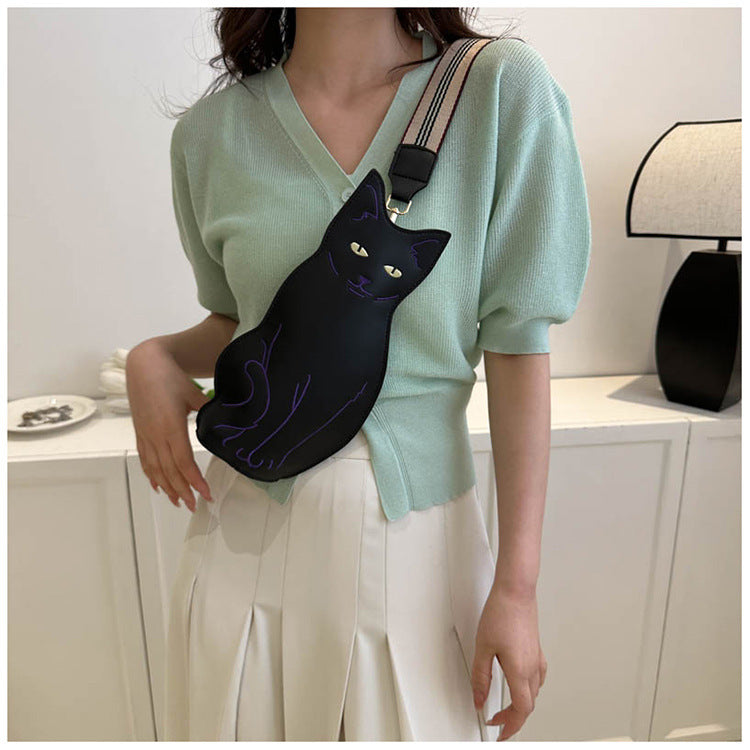 Cat Shaped Sling Bag for Women | Korean Style Shoulder Bag A10