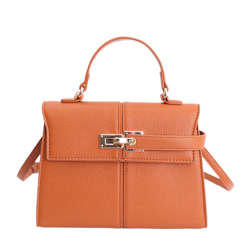 Classic Kelly Lock Bag for Women | PU Leather Crossbody Shoulder Bag A44
