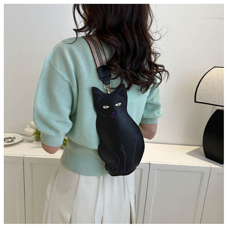 Cat Shaped Sling Bag for Women | Korean Style Shoulder Bag A10