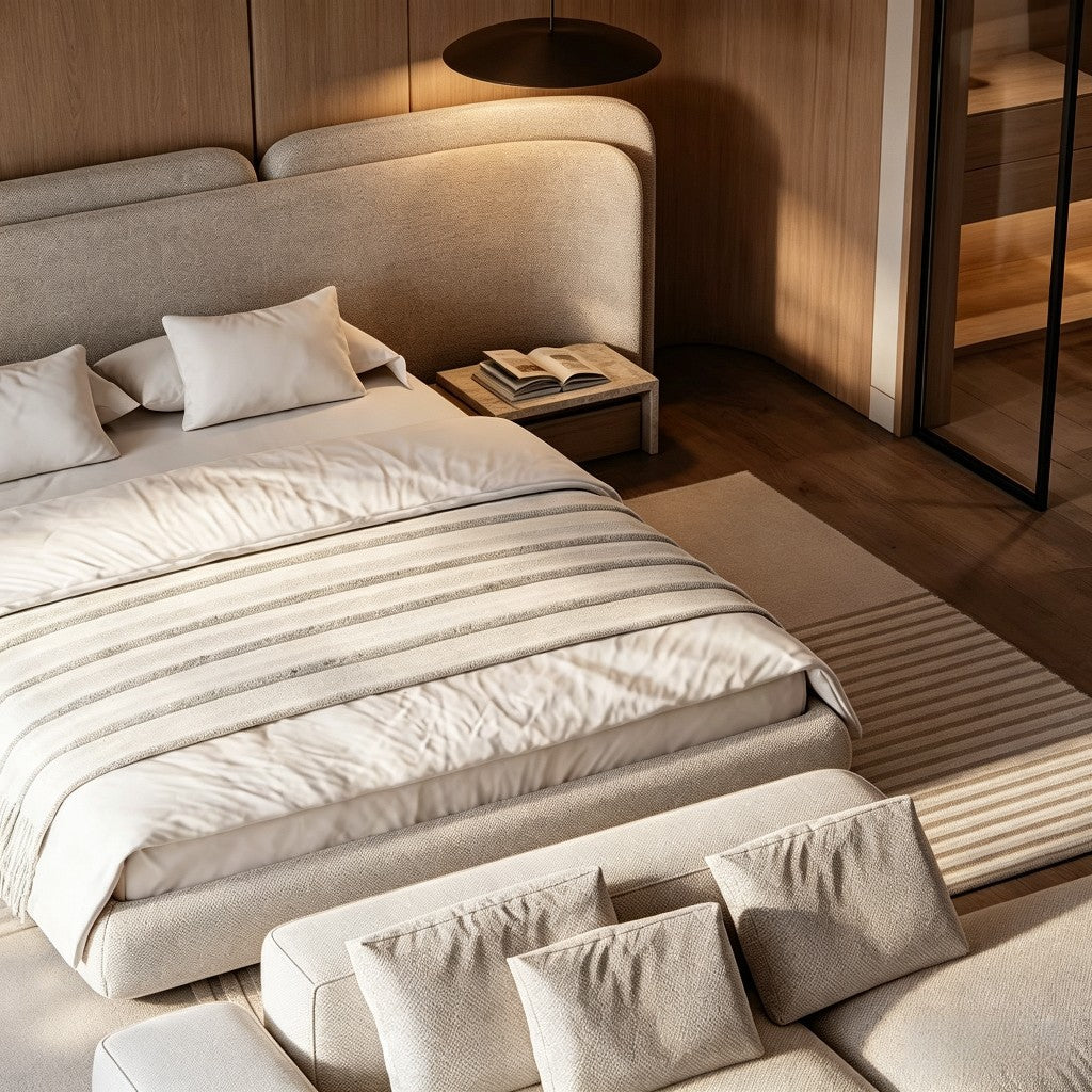 Embrace Italian Cream Style Bed A109