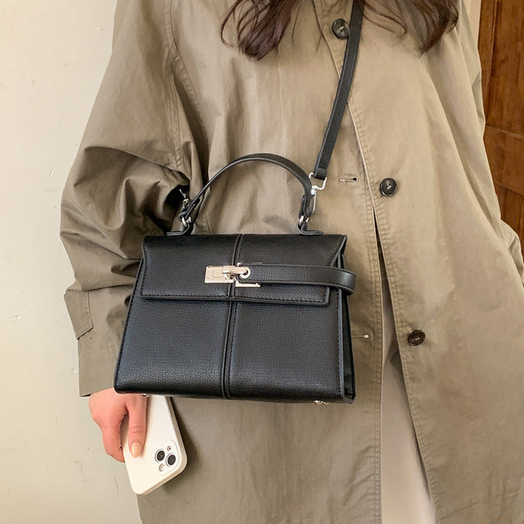 Classic Kelly Lock Bag for Women | PU Leather Crossbody Shoulder Bag A44