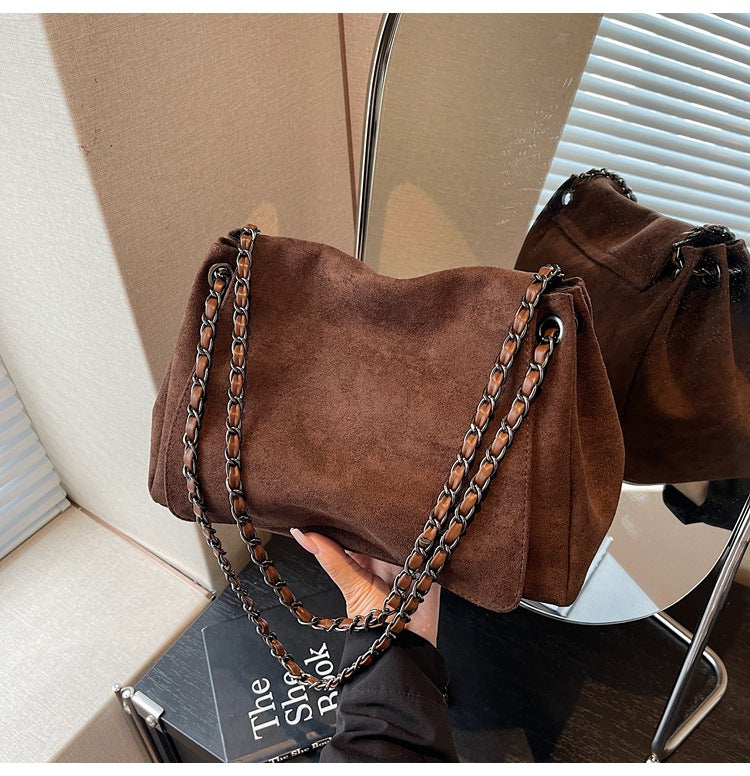 Large Capacity PU Chain Tote Bag | Crossbody Shoulder Bag for Women A71