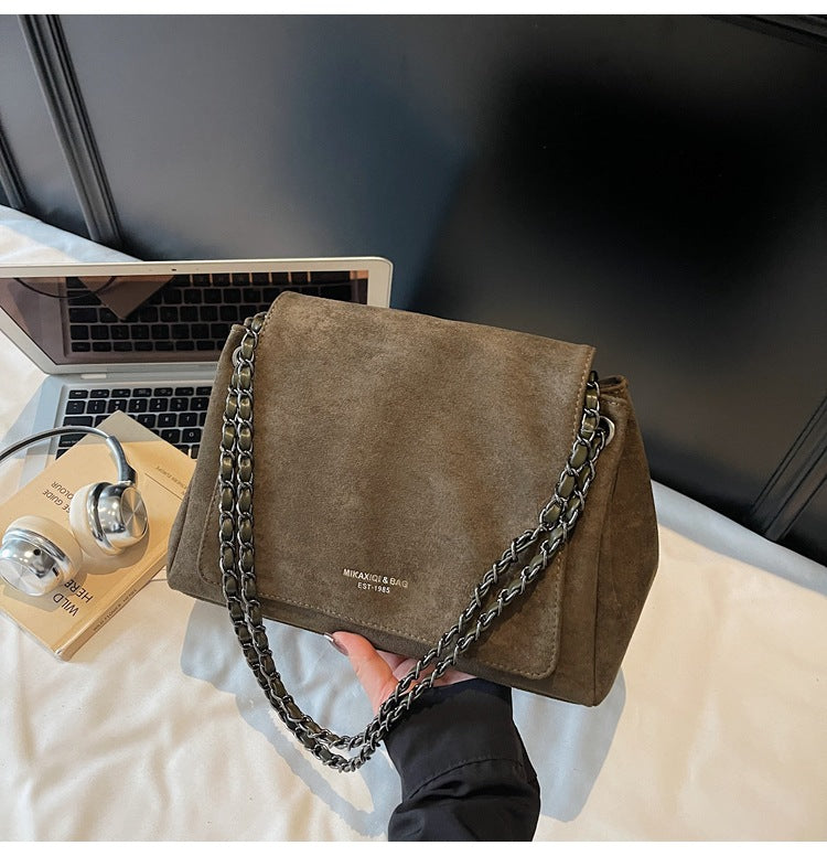 Large Capacity PU Chain Tote Bag | Crossbody Shoulder Bag for Women A71
