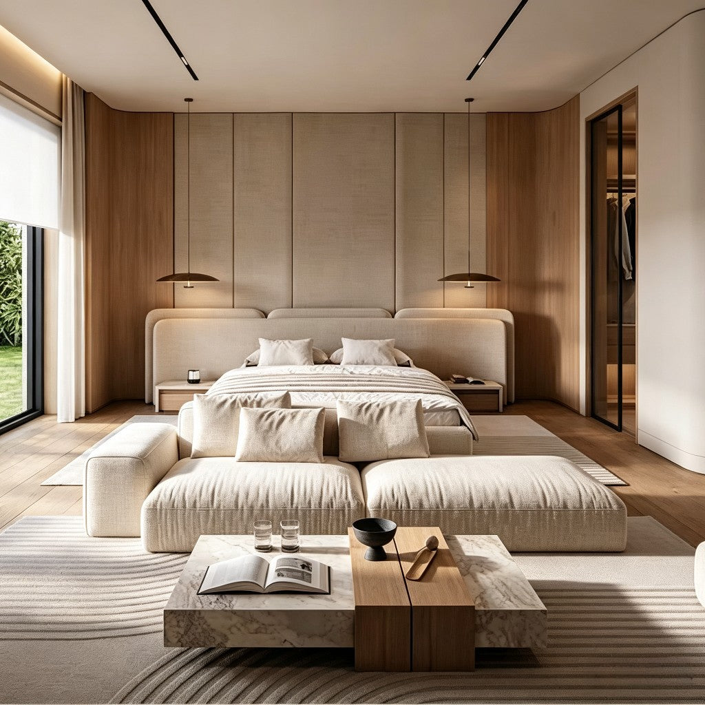 Embrace Italian Cream Style Bed A109