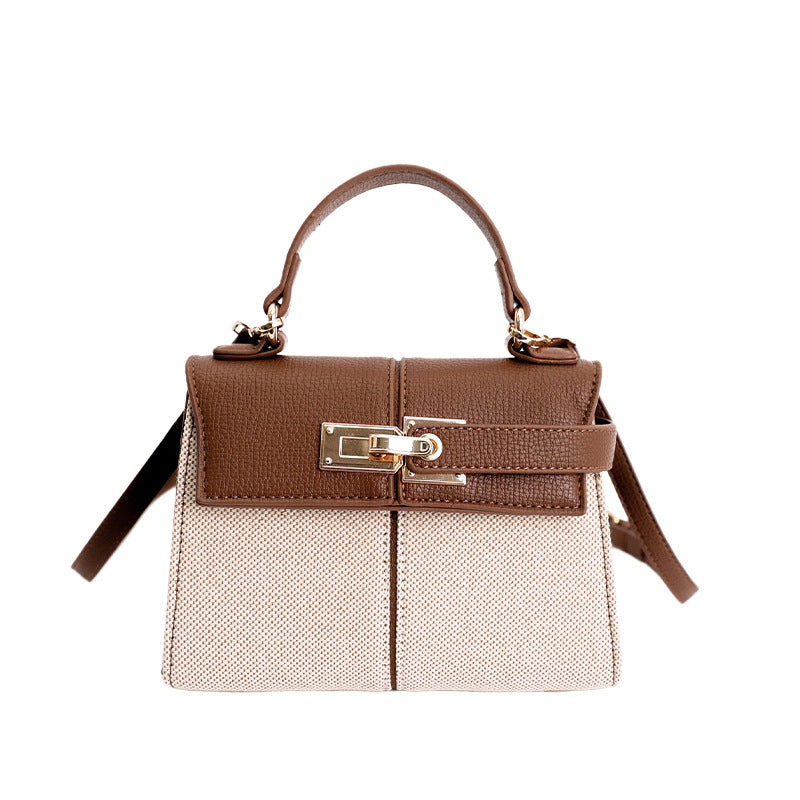 Classic Kelly Lock Bag for Women | PU Leather Crossbody Shoulder Bag A44