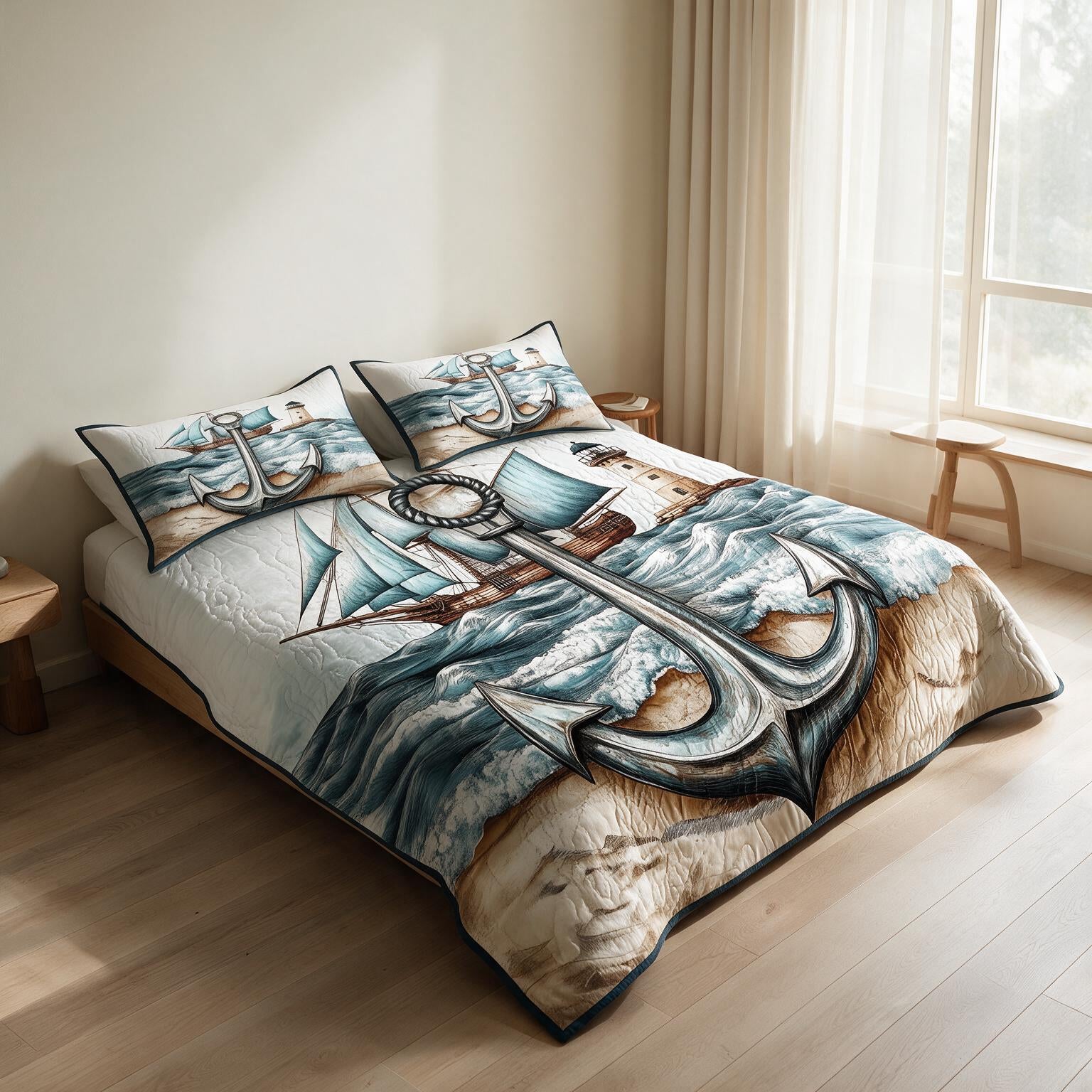 Botanical Garden Bedspread Print A164