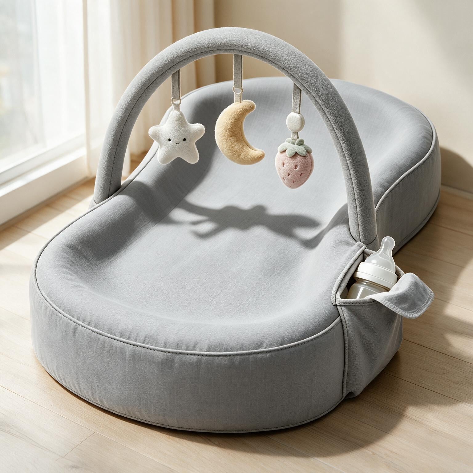 Portable Baby Crib | Foldable E-Bed A168