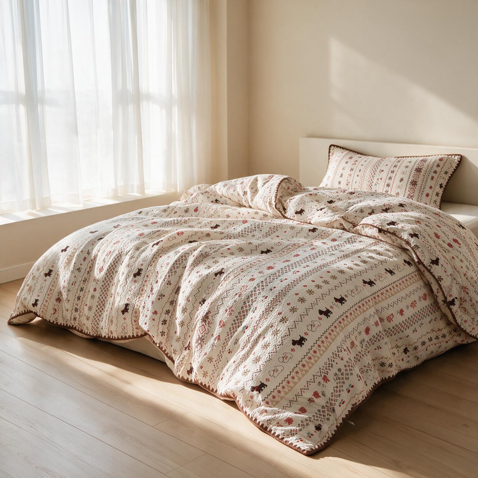 Pure Cotton Lace Shell-Edged A156