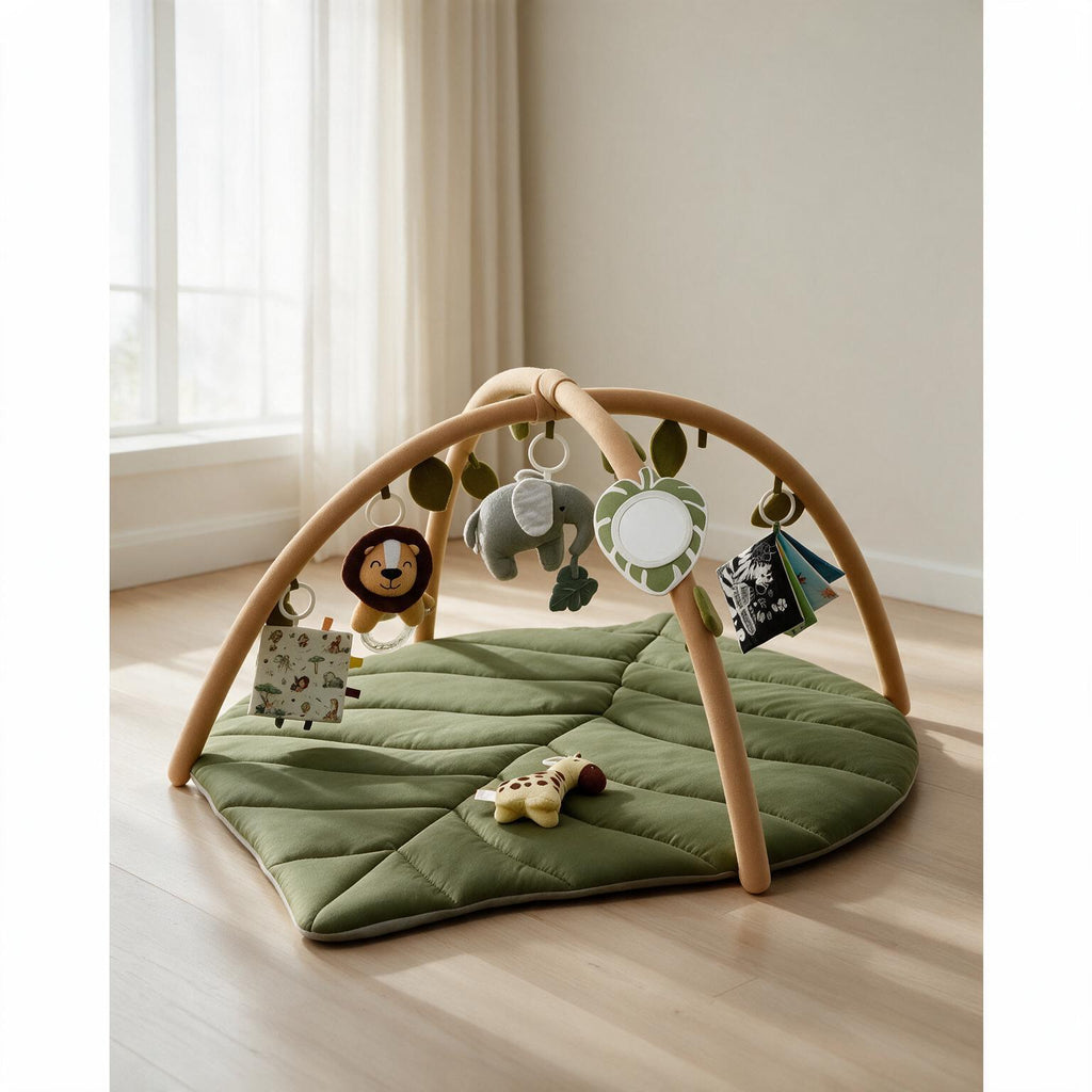 Creative Leaf Shaped Baby Crawling Mat A188