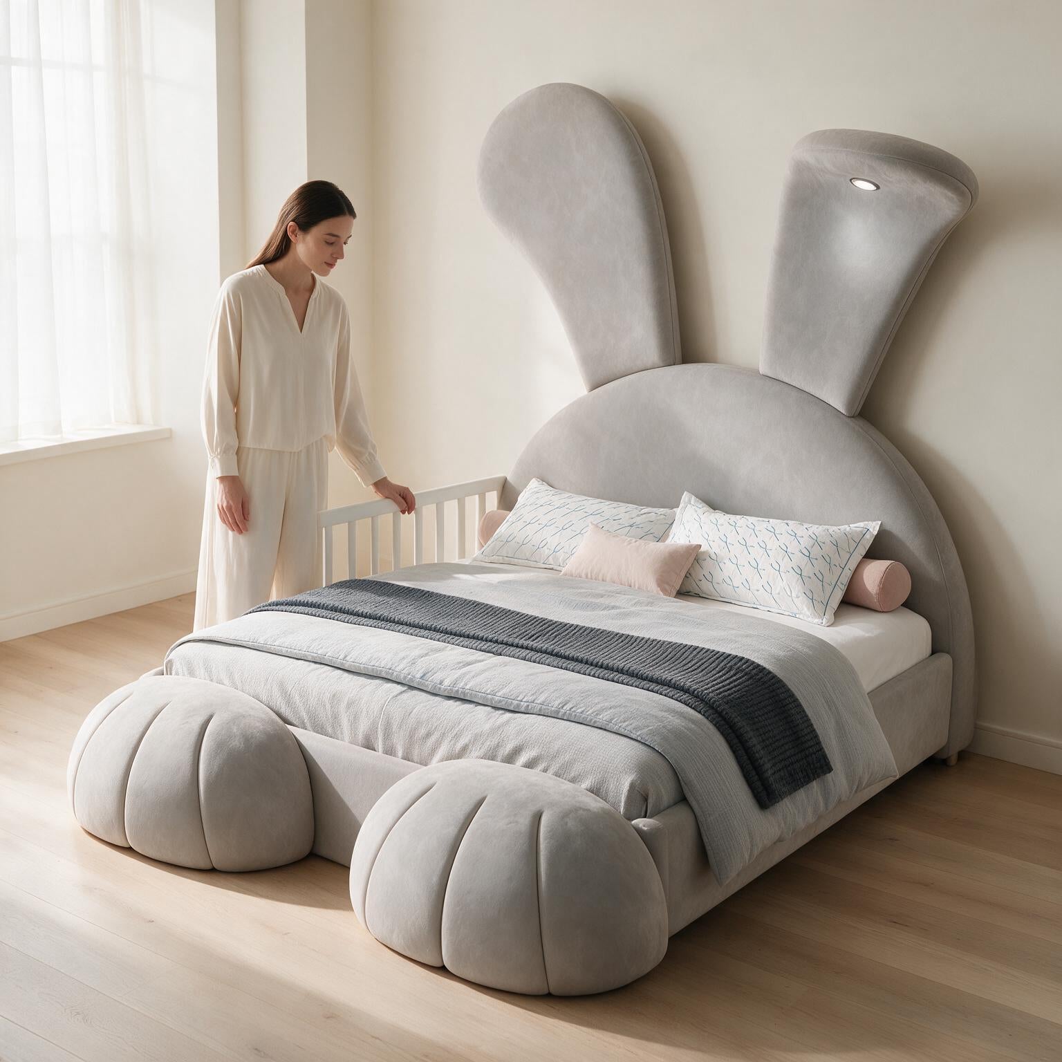 Pink Princess Rabbit Bed A173
