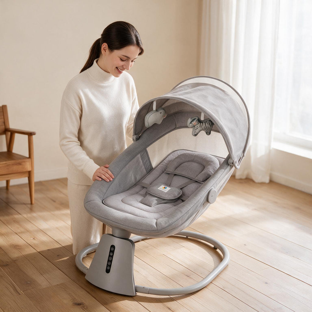 Mastela 3-in-1 Bluetooth Electric Baby Rocking Chair A136