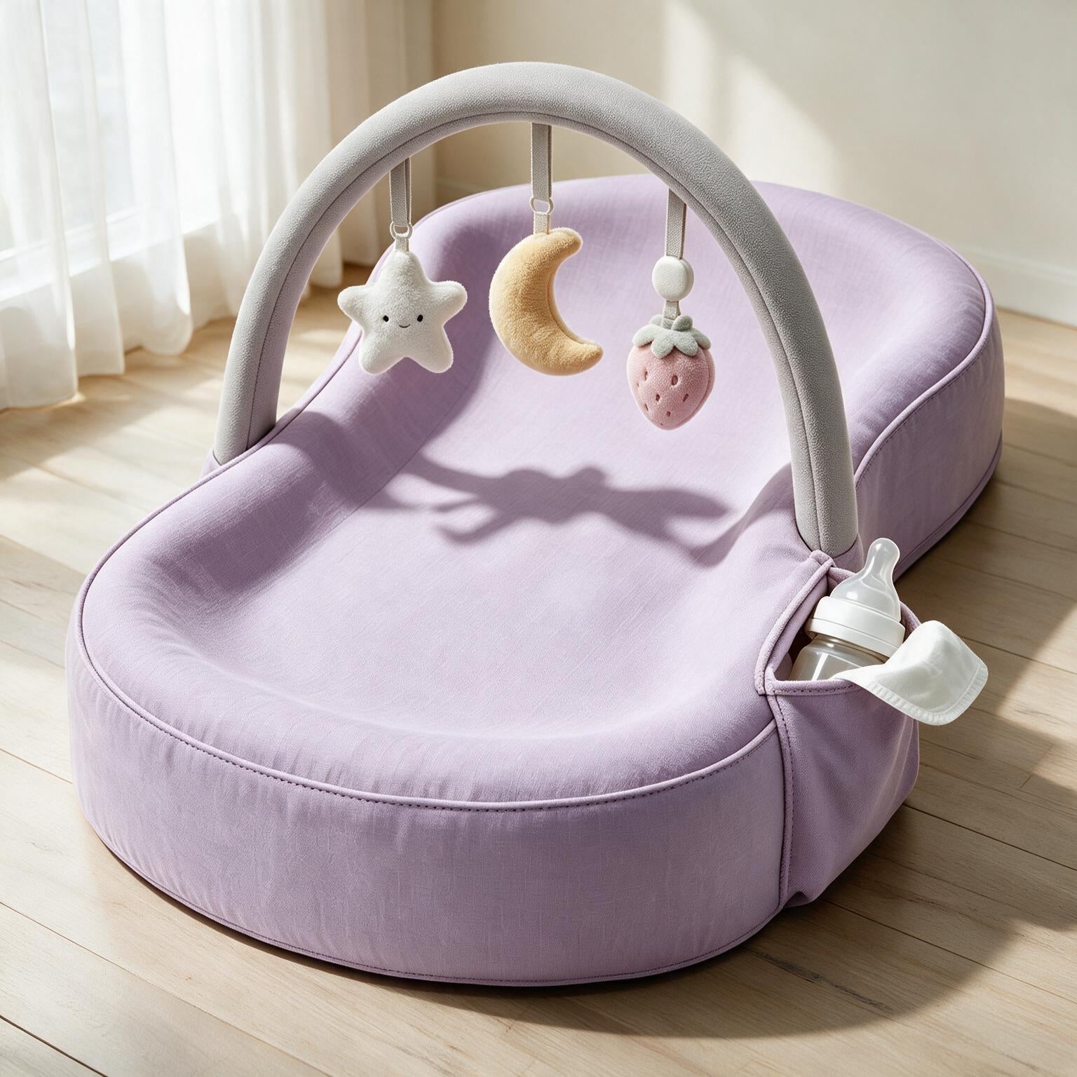 Portable Baby Crib | Foldable E-Bed A168