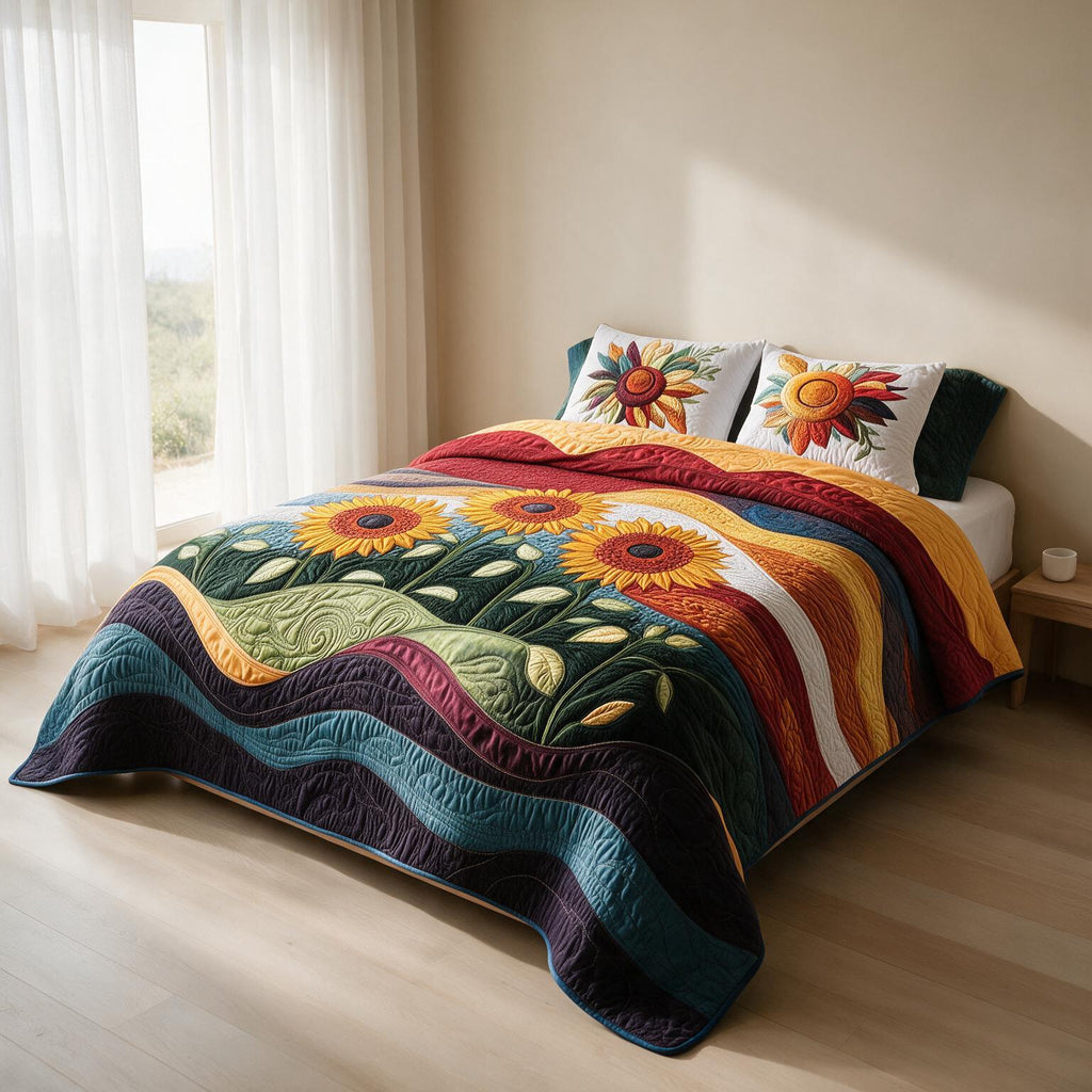 Botanical Garden Bedspread Print A164