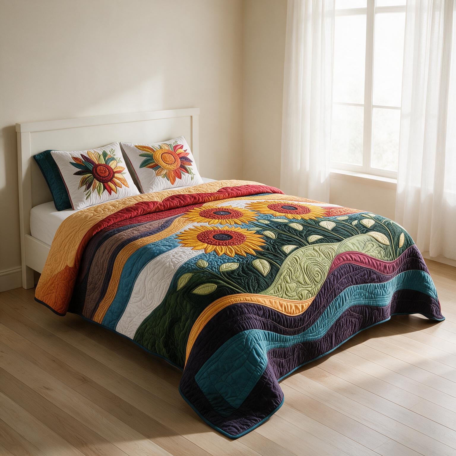 Botanical Garden Bedspread Print A164