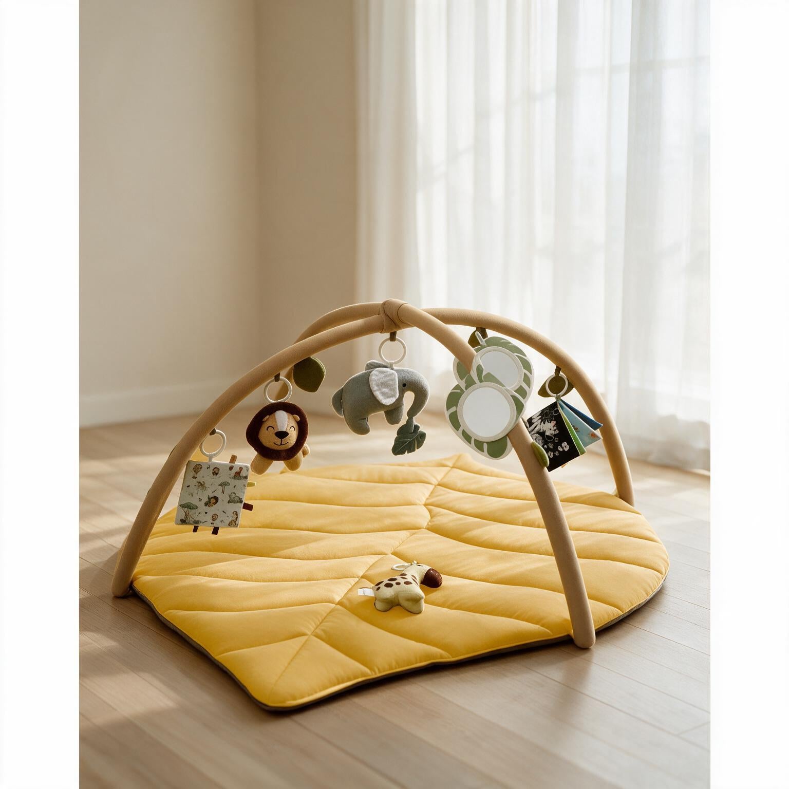 Creative Leaf Shaped Baby Crawling Mat A188