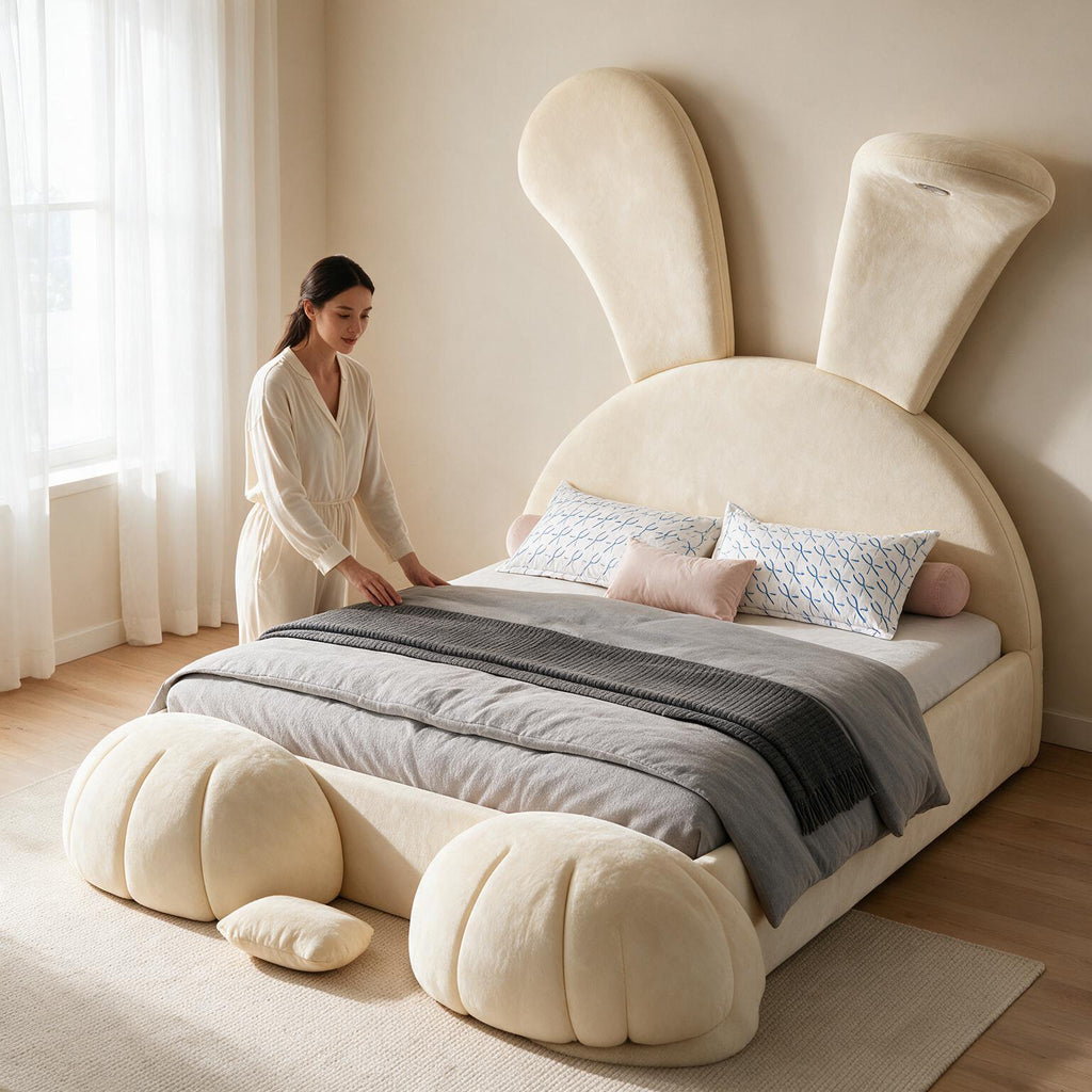 Pink Princess Rabbit Bed A173