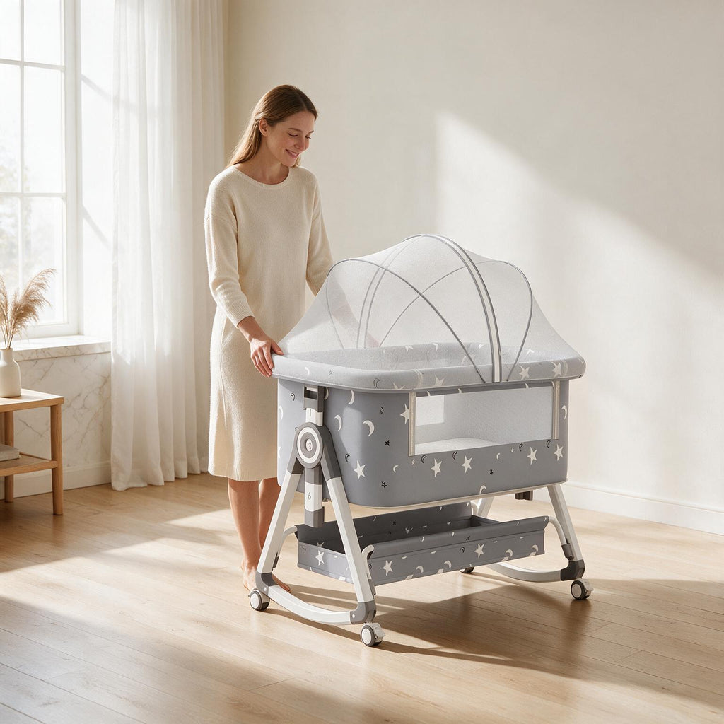 Baby Crib with Mosquito Net A138