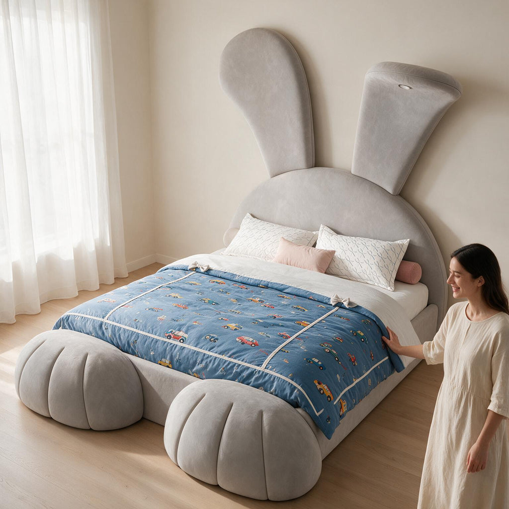 Pink Princess Rabbit Bed A173