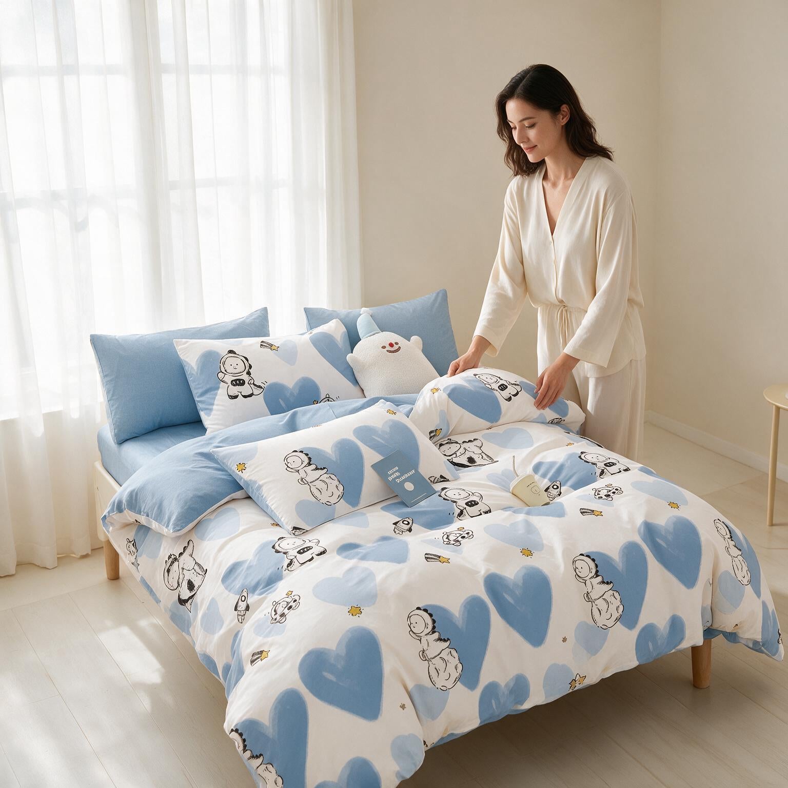 Pure Cotton Class A Kids Quilt Cover A154