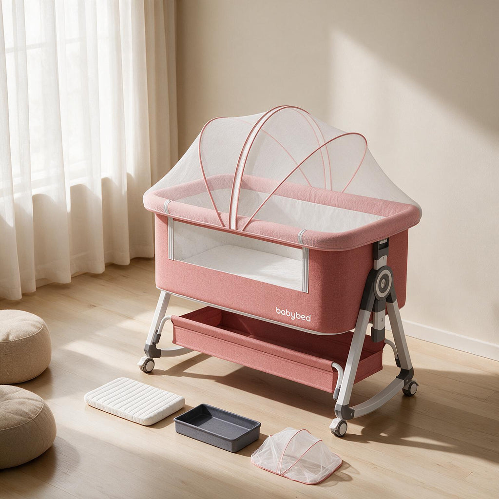 Baby Crib with Mosquito Net A138