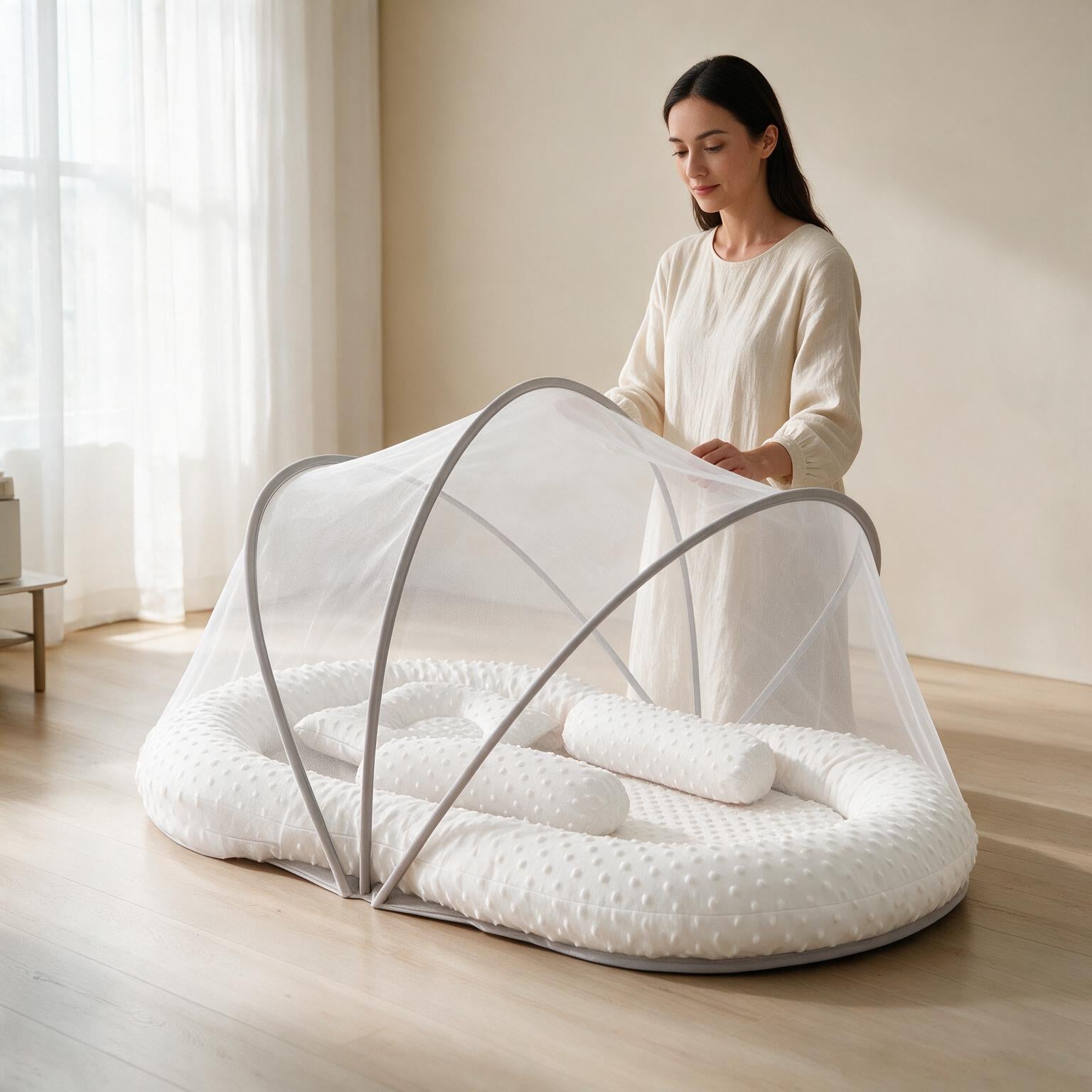 Portable Folding Baby Bed A177