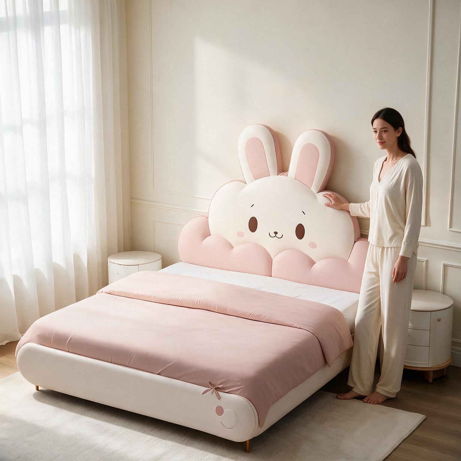 Rabbit Ears Princess Girl's Bed A151