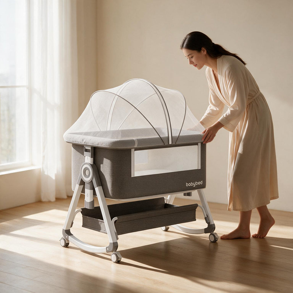 Baby Crib with Mosquito Net A138