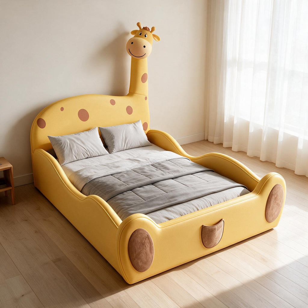 Giraffe Girl's Bed Princess Fabric A175