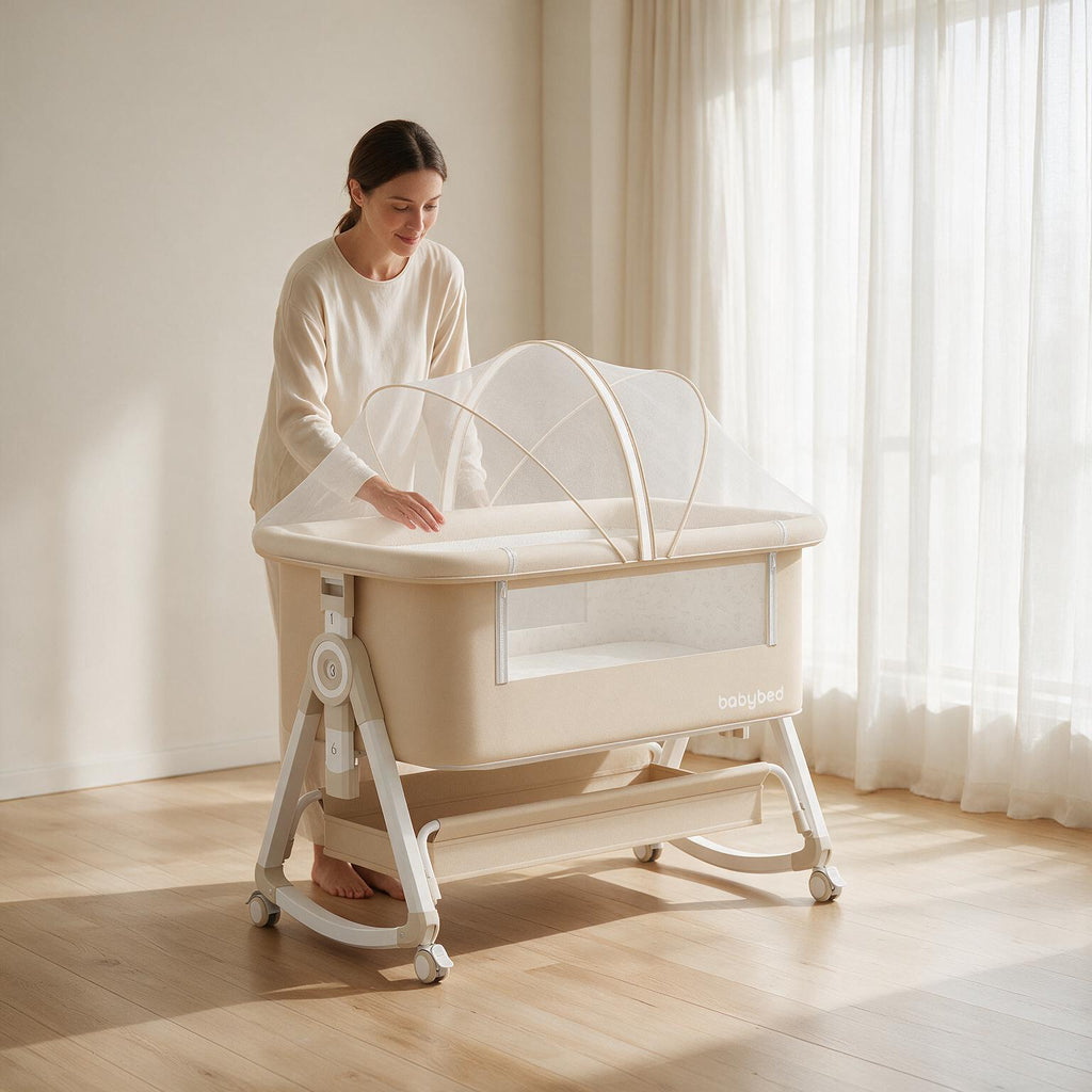 Baby Crib with Mosquito Net A138