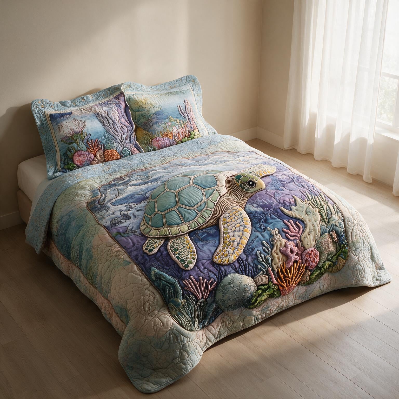 Botanical Garden Bedspread Print A164