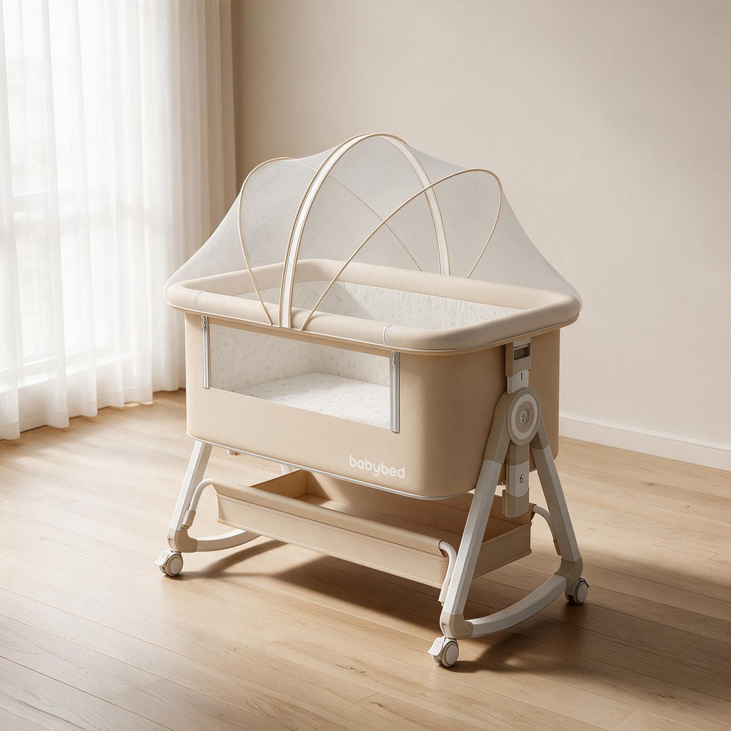 Baby Crib with Mosquito Net A138