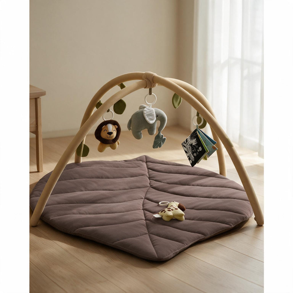 Creative Leaf Shaped Baby Crawling Mat A188