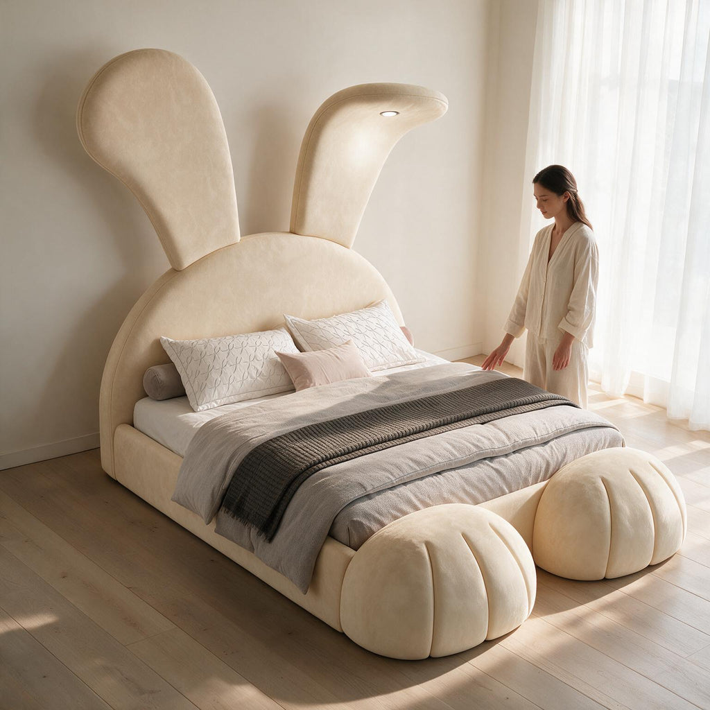 Pink Princess Rabbit Bed A173