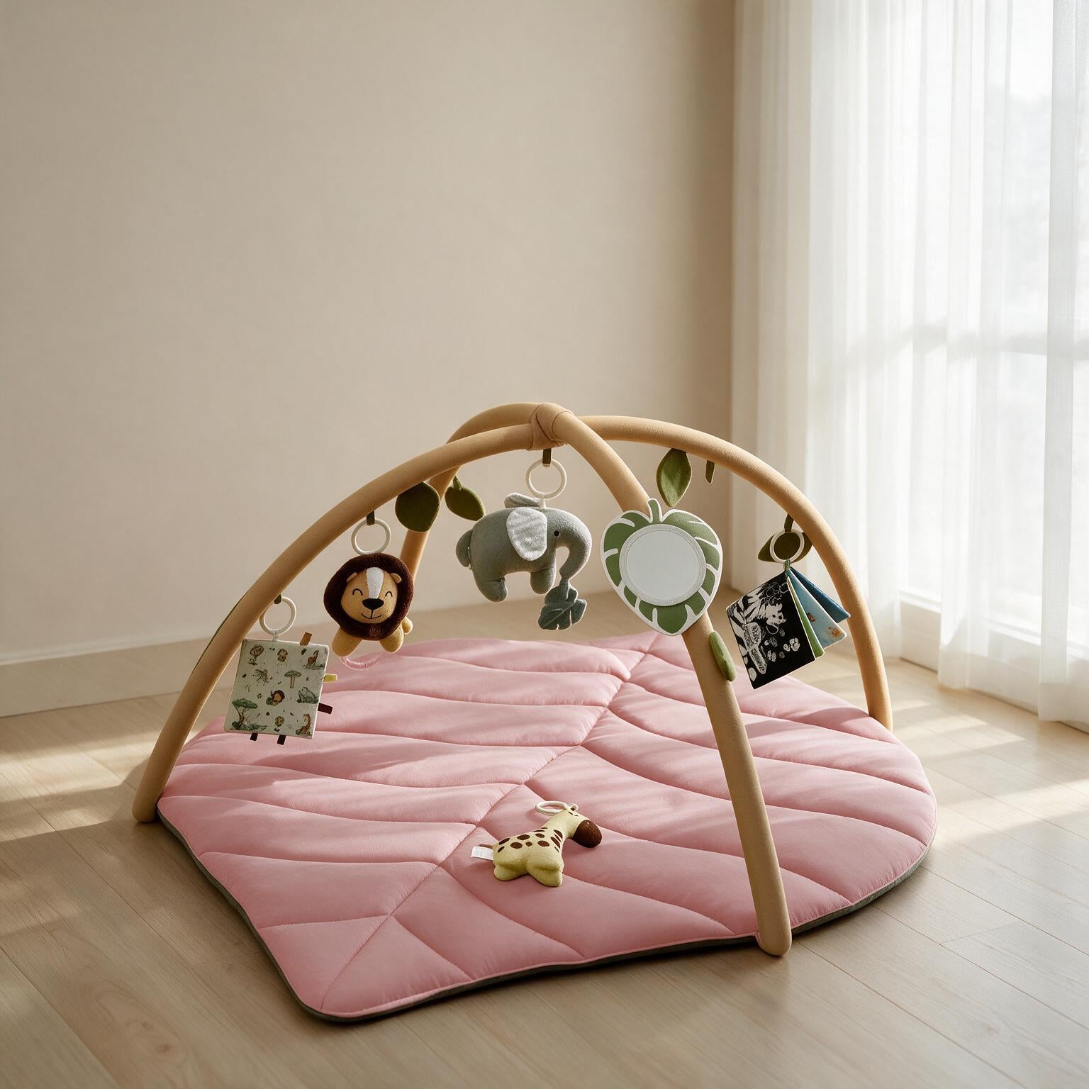 Creative Leaf Shaped Baby Crawling Mat A188