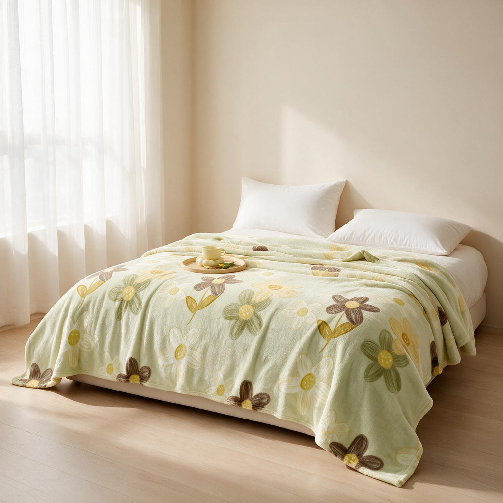 Thickened Flannel Coral Velvet Blanket A157