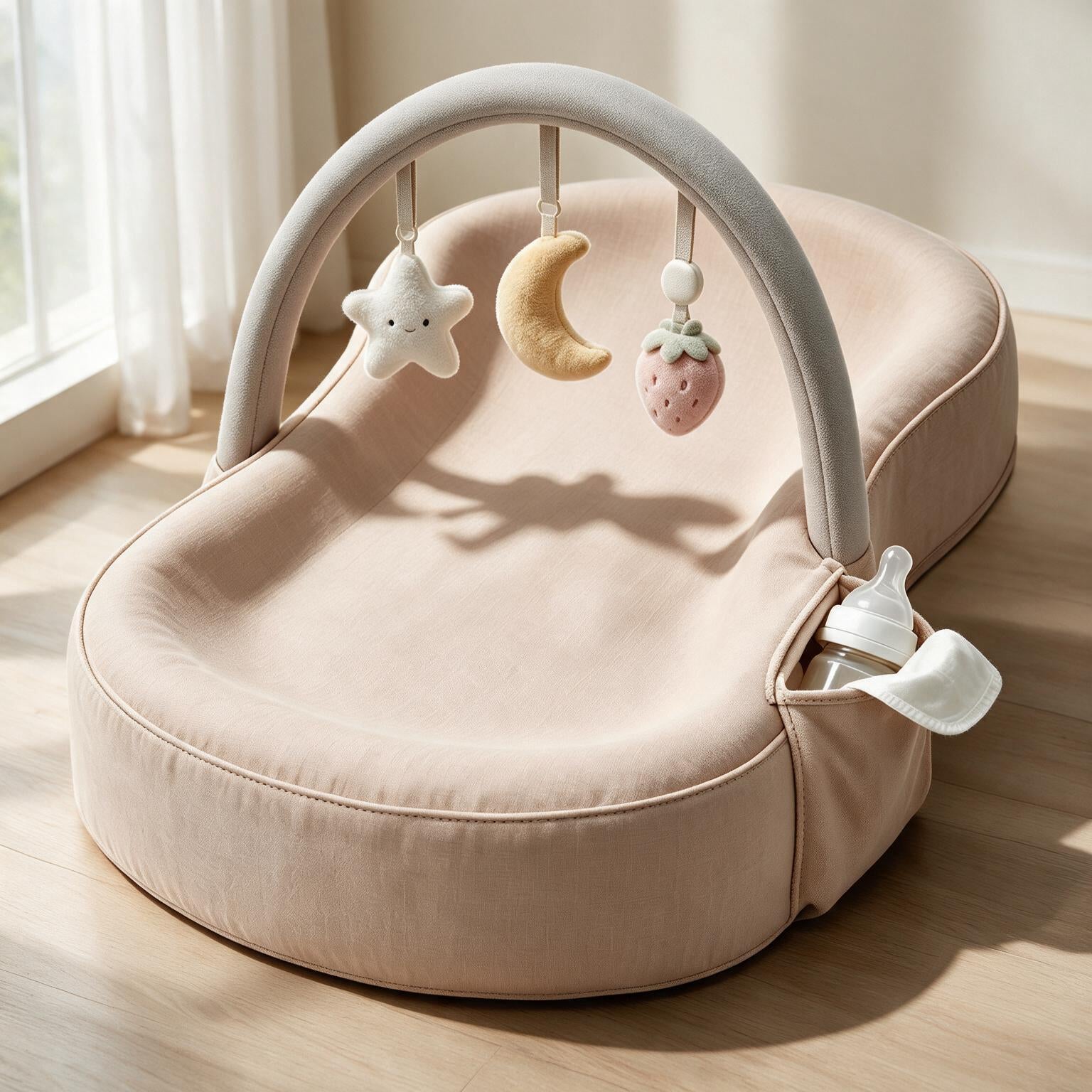 Portable Baby Crib | Foldable E-Bed A168