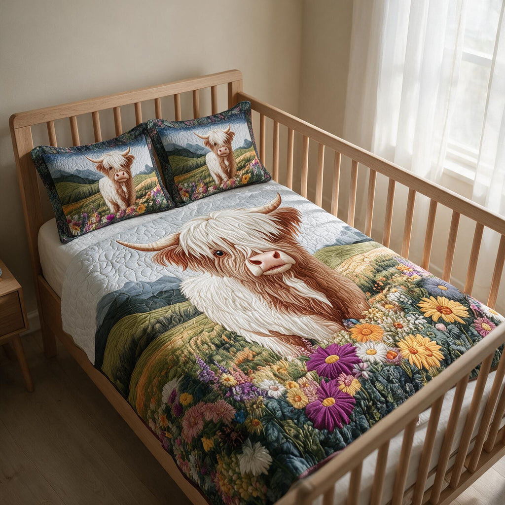 Luxury Botanical Quilted Comforter A162