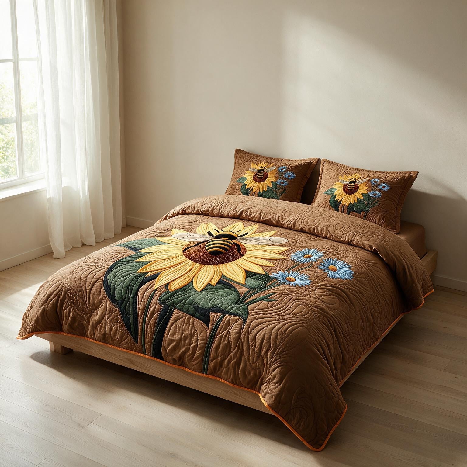 Quilted Bedding Set Premium Digital A161