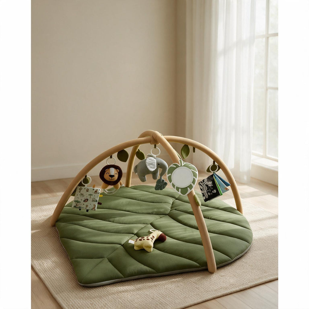 Creative Leaf Shaped Baby Crawling Mat A188
