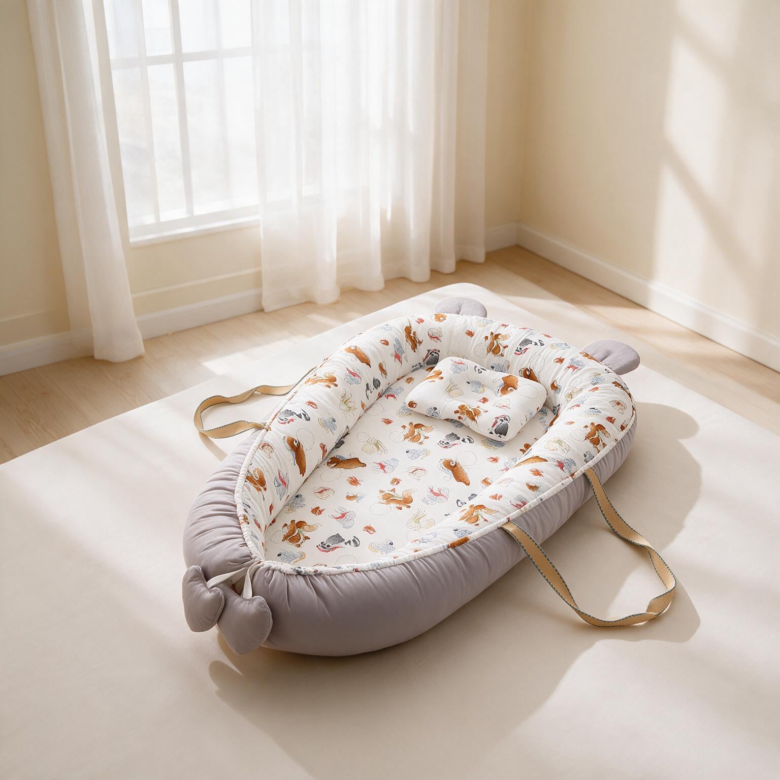 Portable Baby Crib with Carrying Bag A183