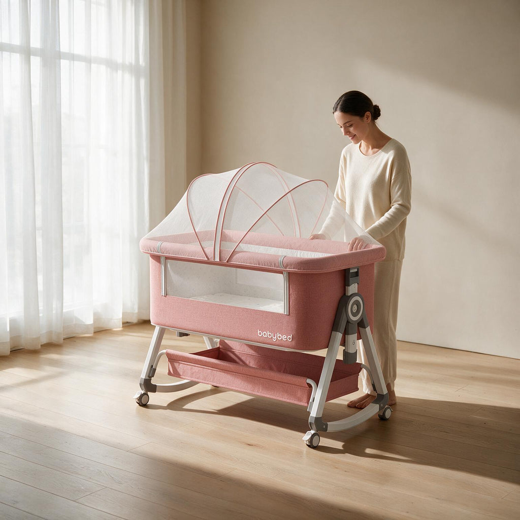 Baby Crib with Mosquito Net A138