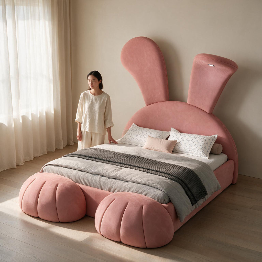 Pink Princess Rabbit Bed A173