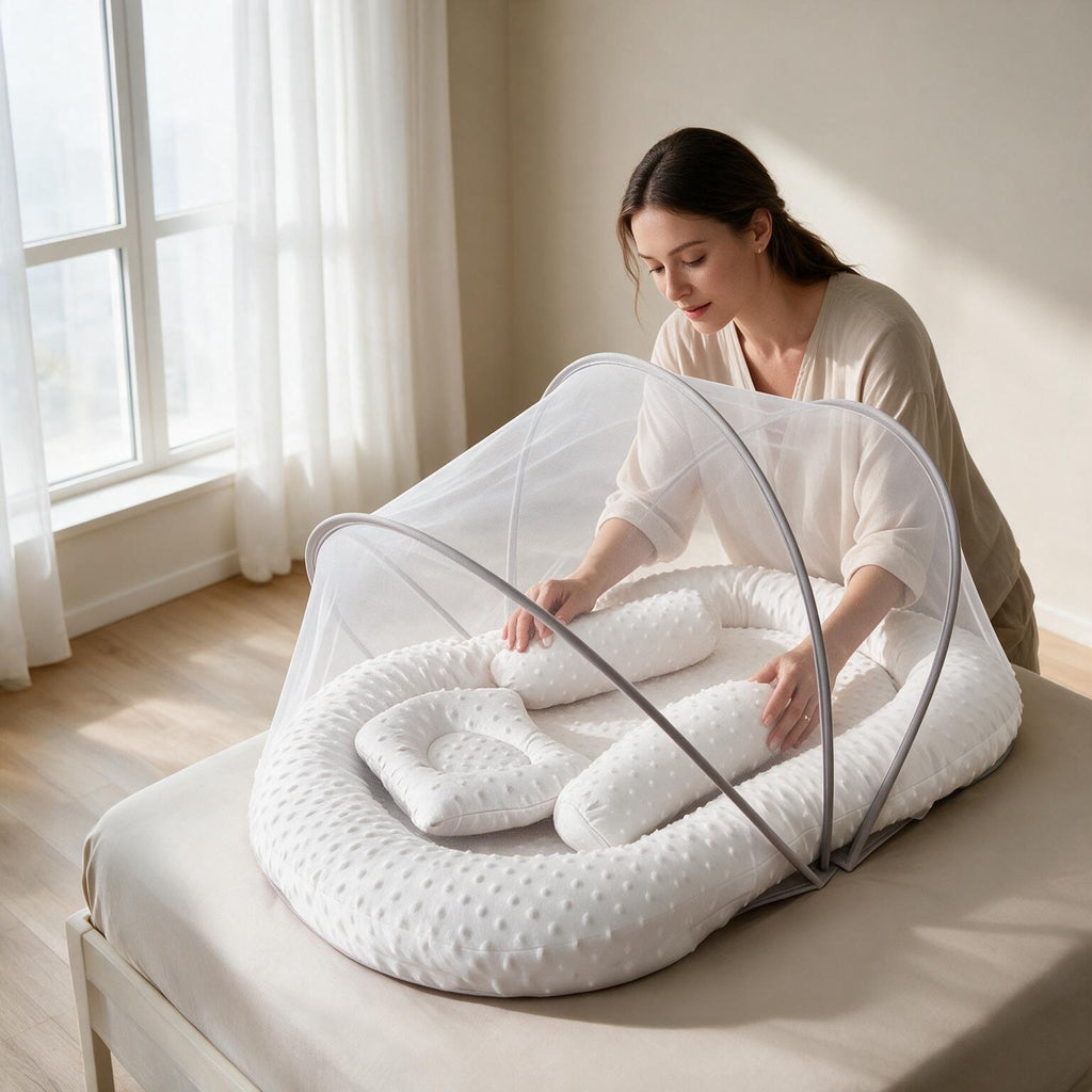 Portable Folding Baby Bed A177